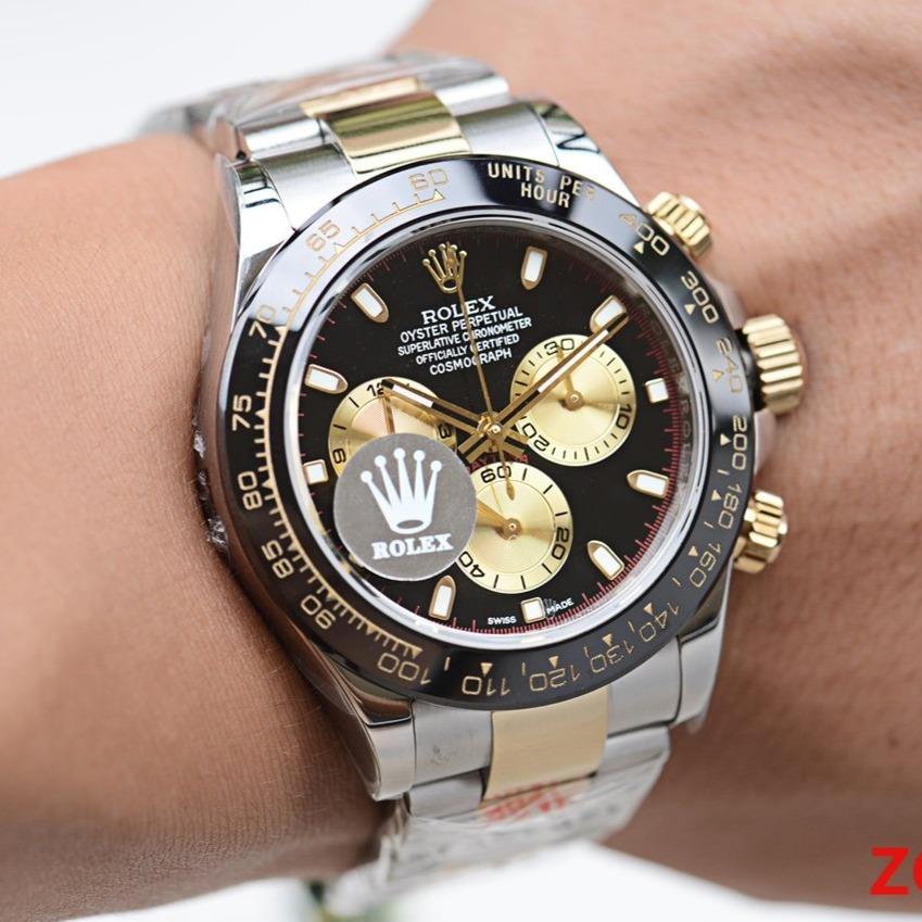 DAYTONA TWO-TONE BLACK CERAMIC 116523
