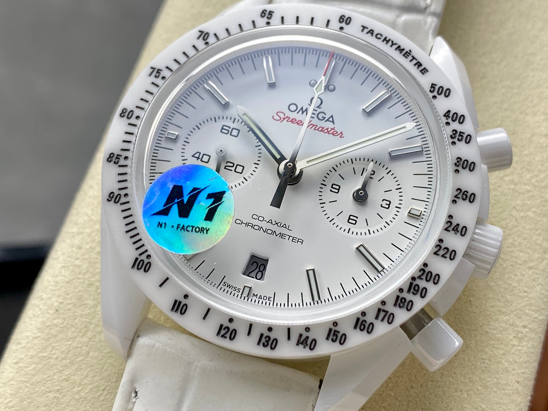 Omega Seamaster Aqua Terra 41mm Omega Speedmaster Moonwatch White Side of the Moon 44.2mm Watch Blue 150M Co-Axial Master Chronometer (Copy)