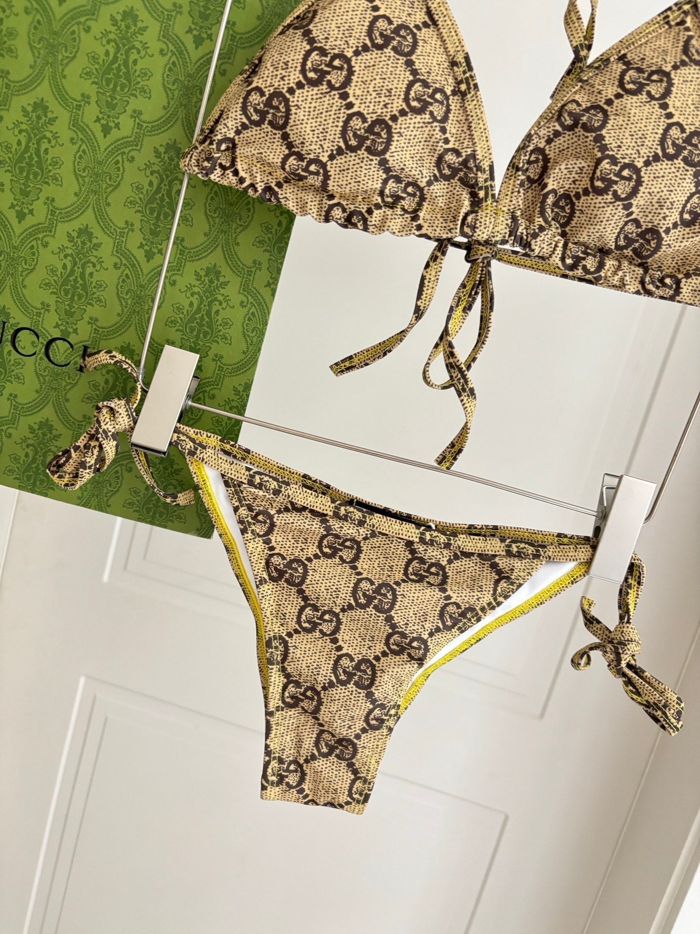GG 26s Swimsuit Beige Ebony Polyamide 243568