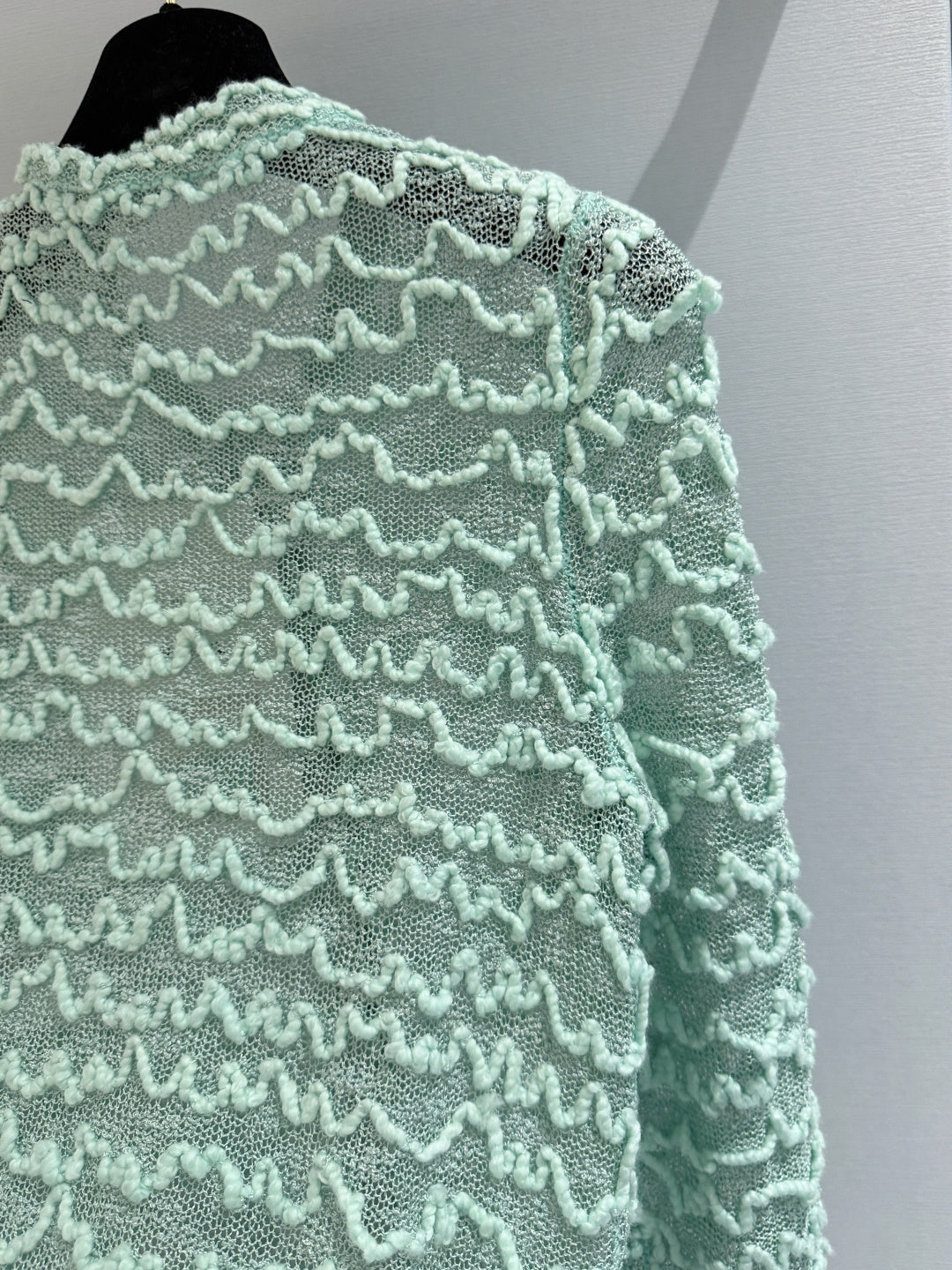 CC Métiers d'Art 2026 Sheer Cardigan Silk 750204