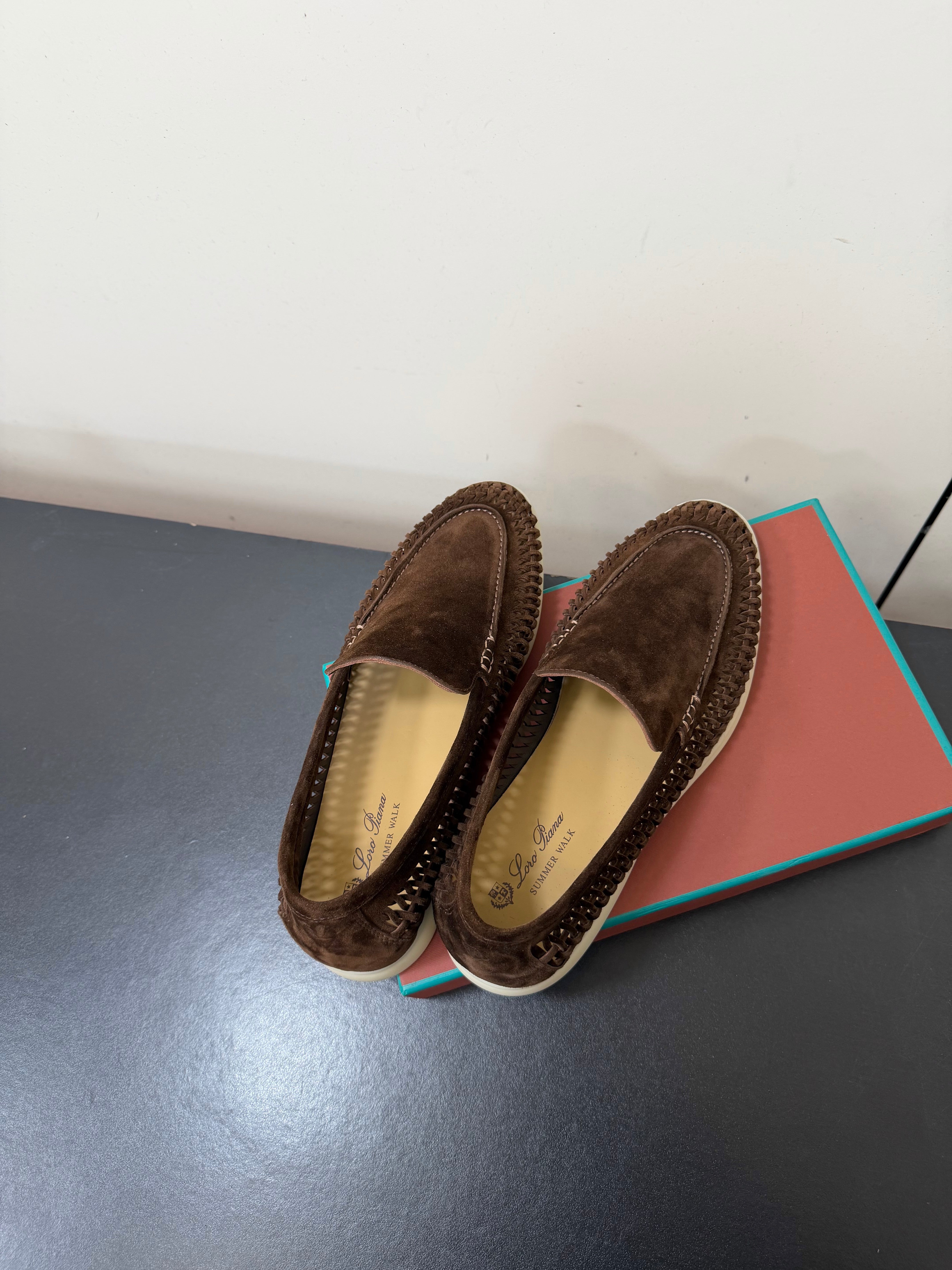 LP Summer Walk Loafers Dark Brown Suede 984716