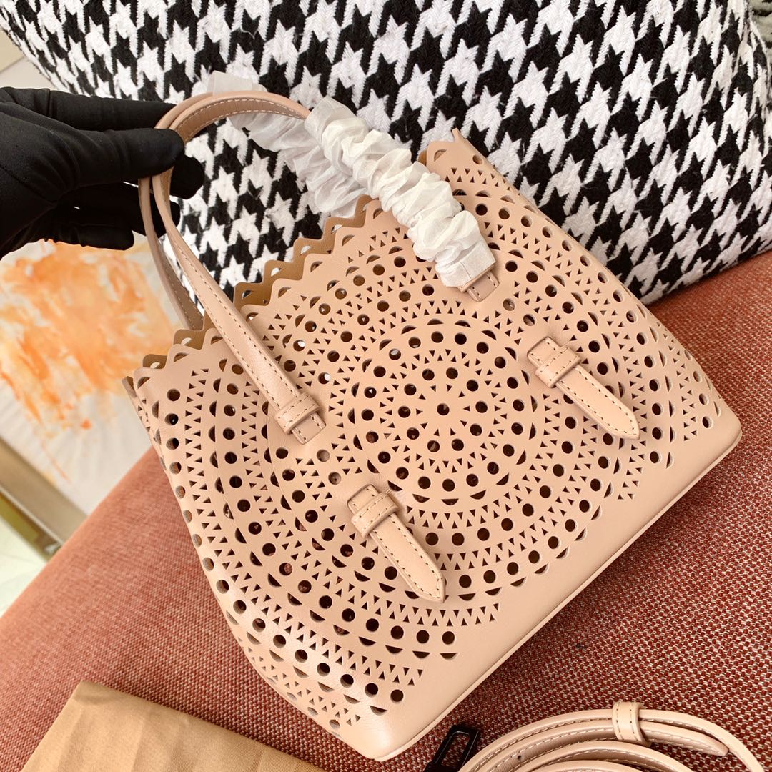 MINA 20 BAG IN DESERT SAND VIENNA CALFSKIN