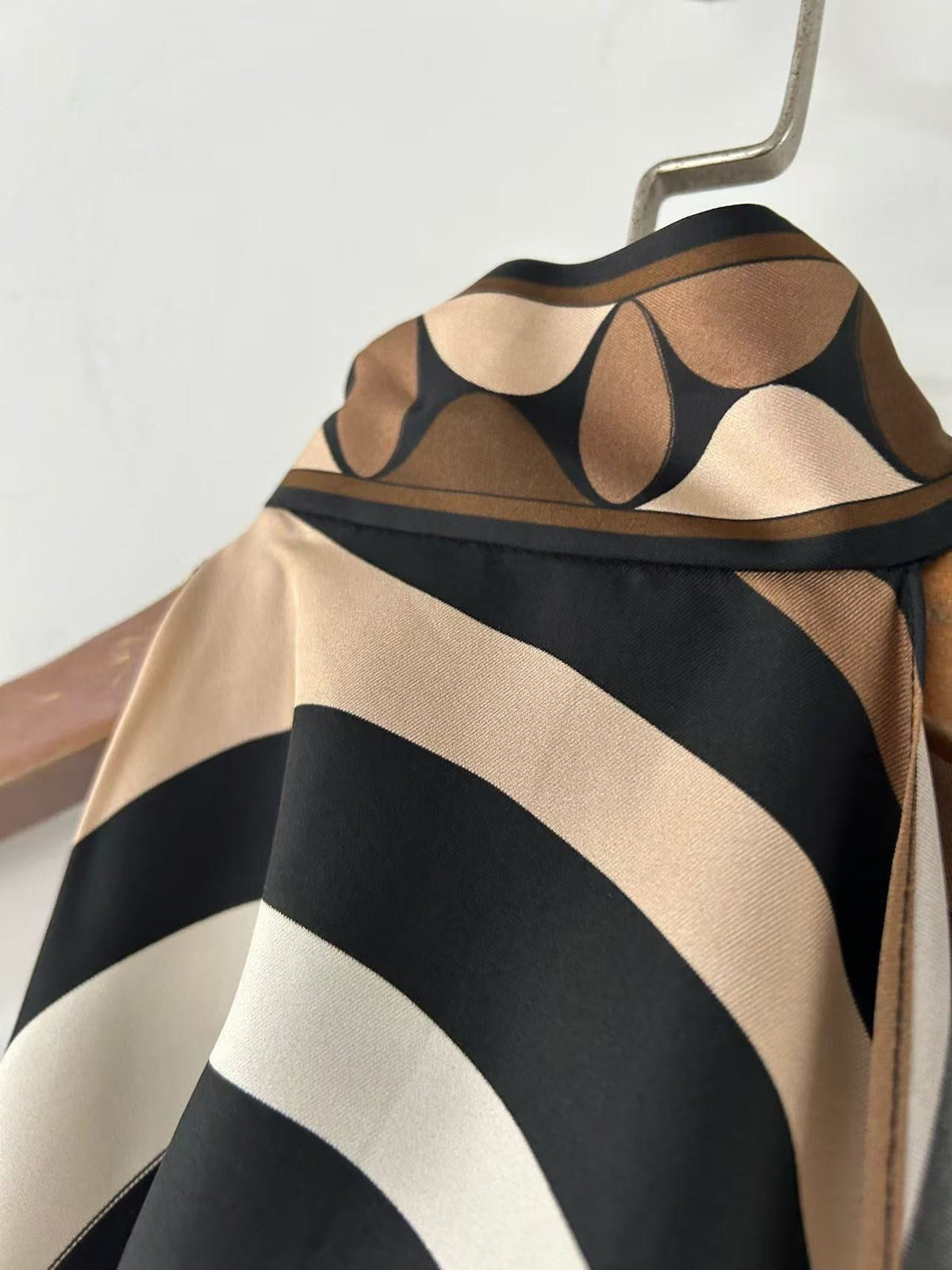 Pucci 2026 Top Black Mix Colors Silk