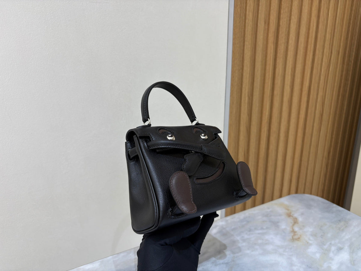 High-end Hermes 2026 Kelly Doll Bag Gulliver Leather
