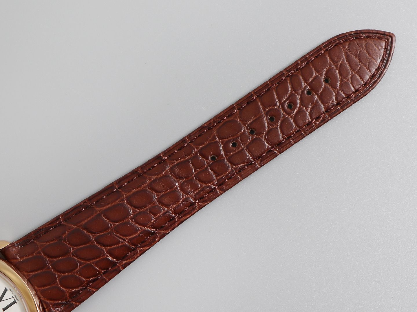 RONDE SOLO DE CARTIE 42MM ROSE GOLD WHITE DIAL