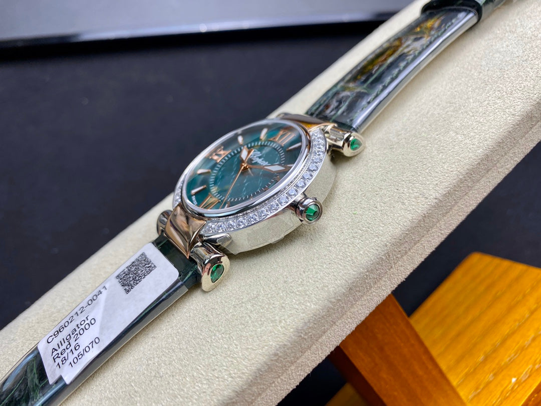 Impepiale 36mm Diamond Green Dial