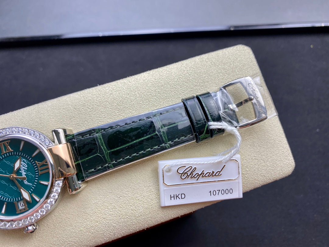 Impepiale 36mm Diamond Green Dial
