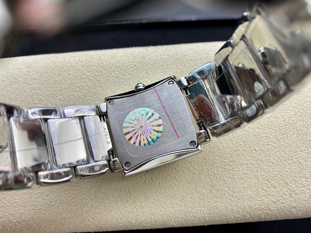 PATEK Twenty-Four 25.5mm Silver White Dial