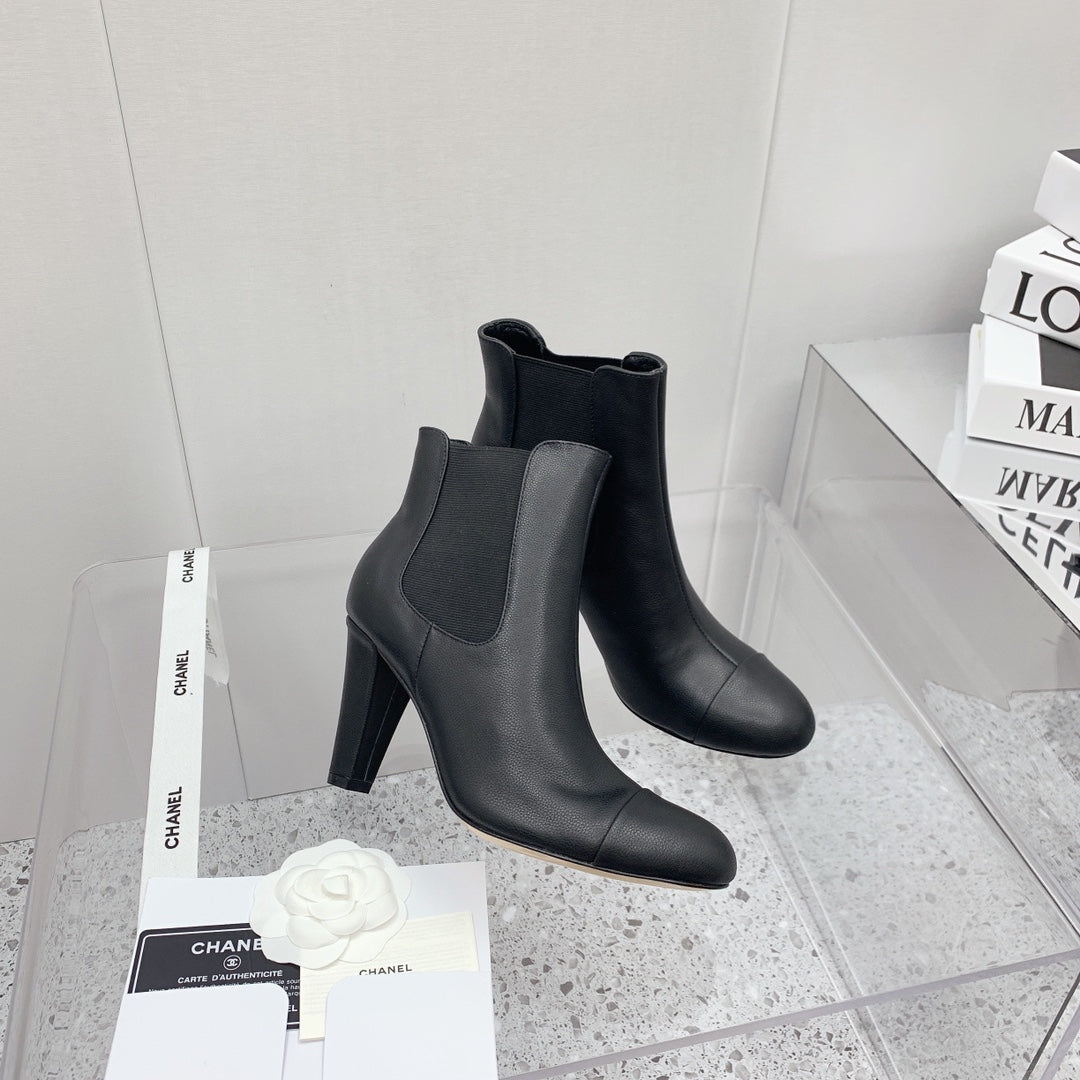 CC 26s Chelsea Boots 8cm Black Black Leather 162841