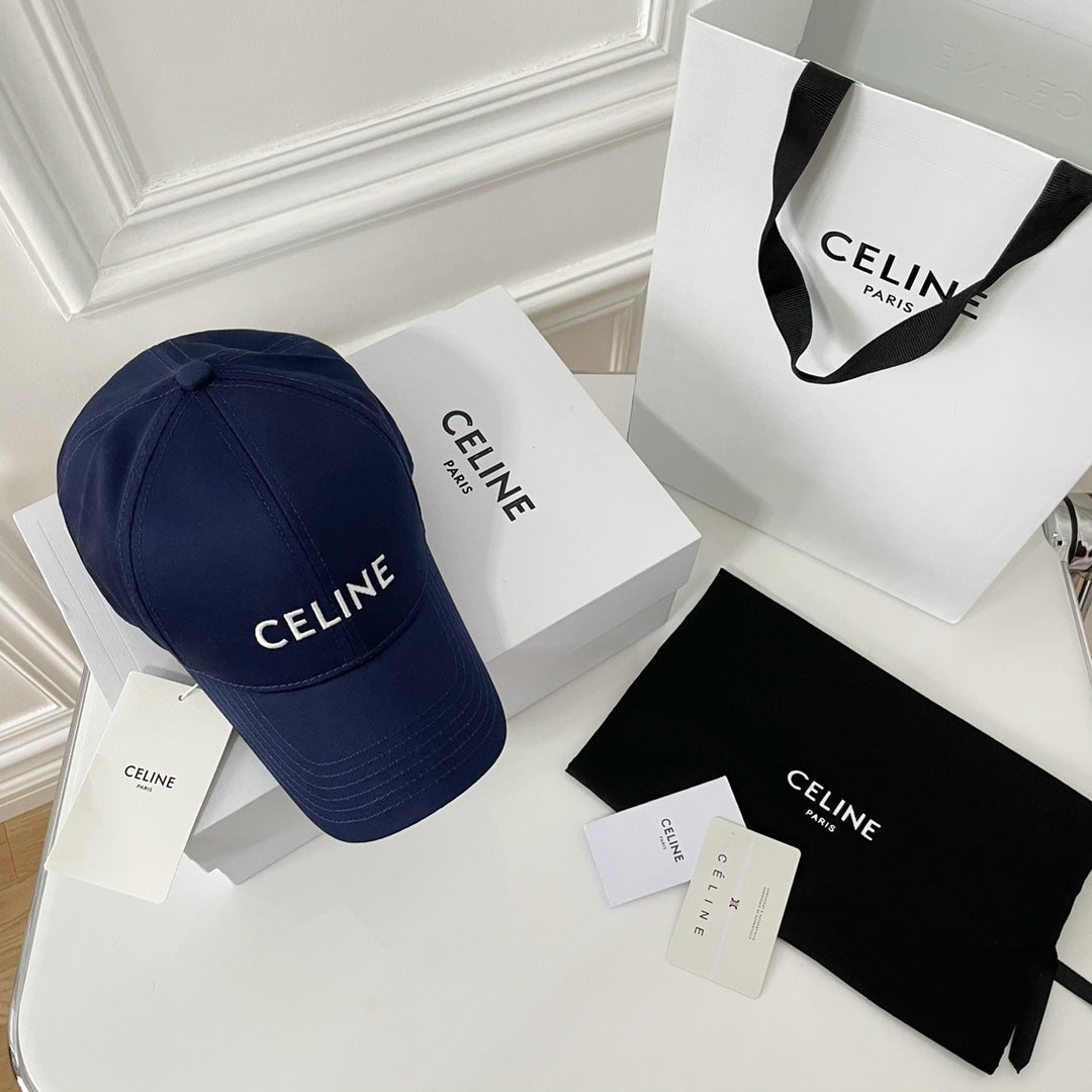 Celin Cap Navy Blue Cotton Twill Fabric 210451