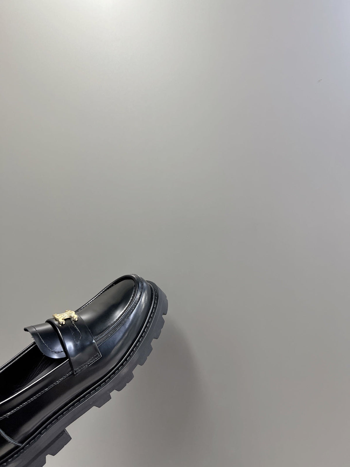 CE 26s Margaret Loafers 3.5cm Black Leather 114191