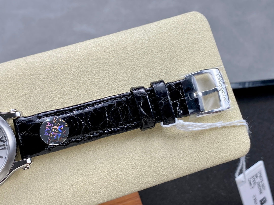 Happy Diamonds 30mm Quartz Leather