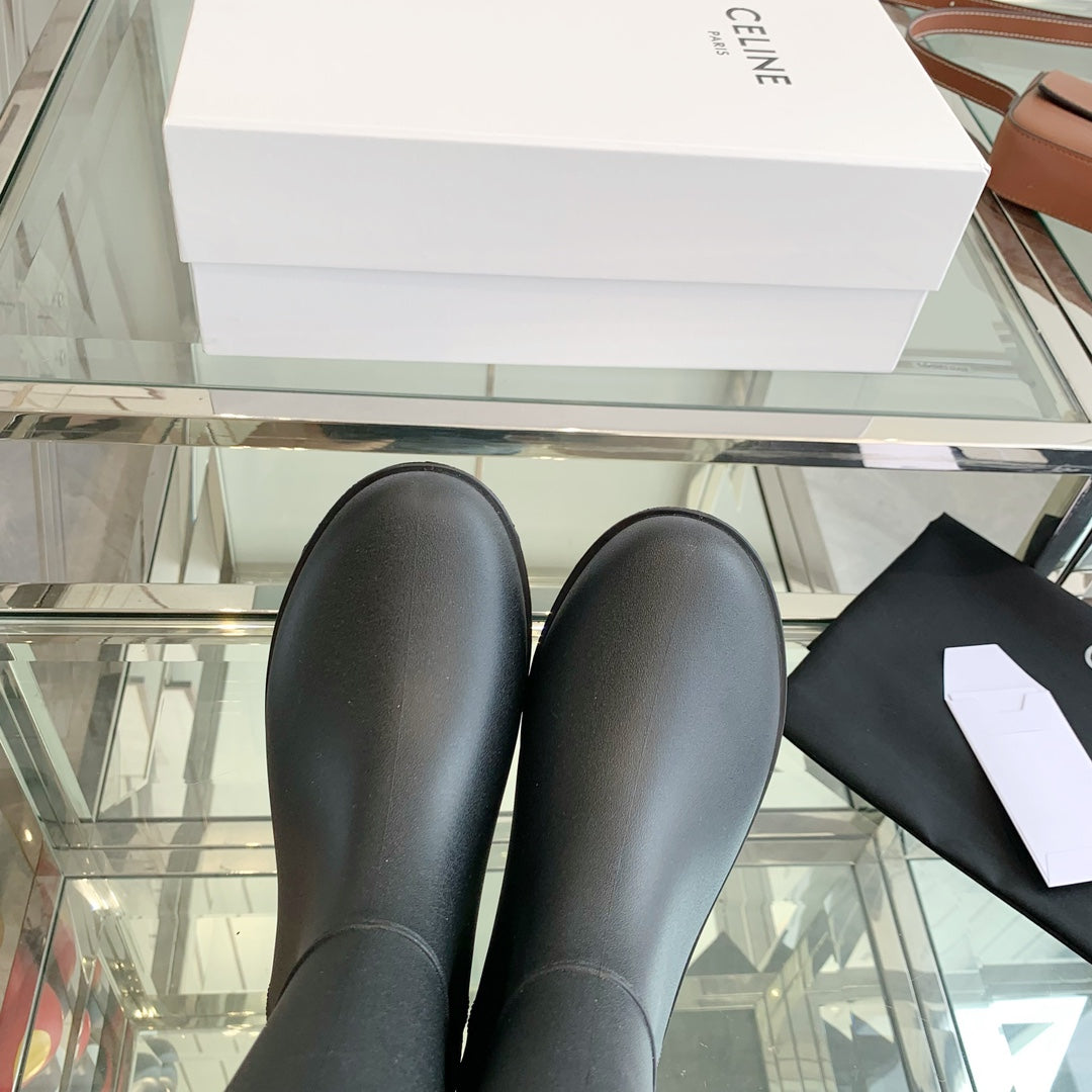 CC Rainboots Black Rubber 204056