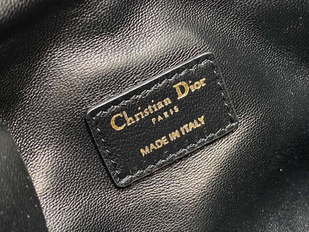 DiorNomad Handbag Black Soft Calfskin 229263