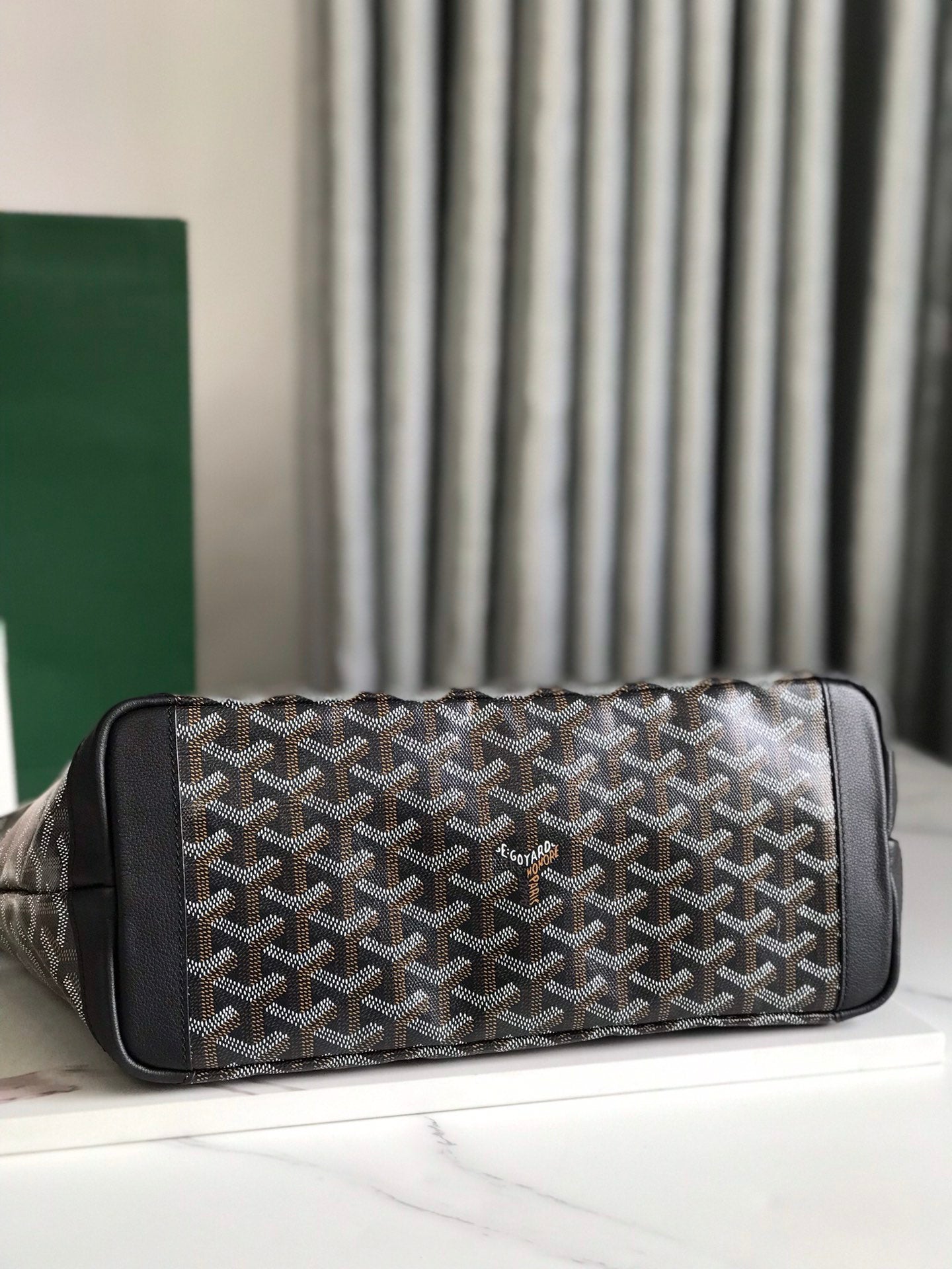 Goyard Artois Bag 30cm Black Canvas & Calfskin