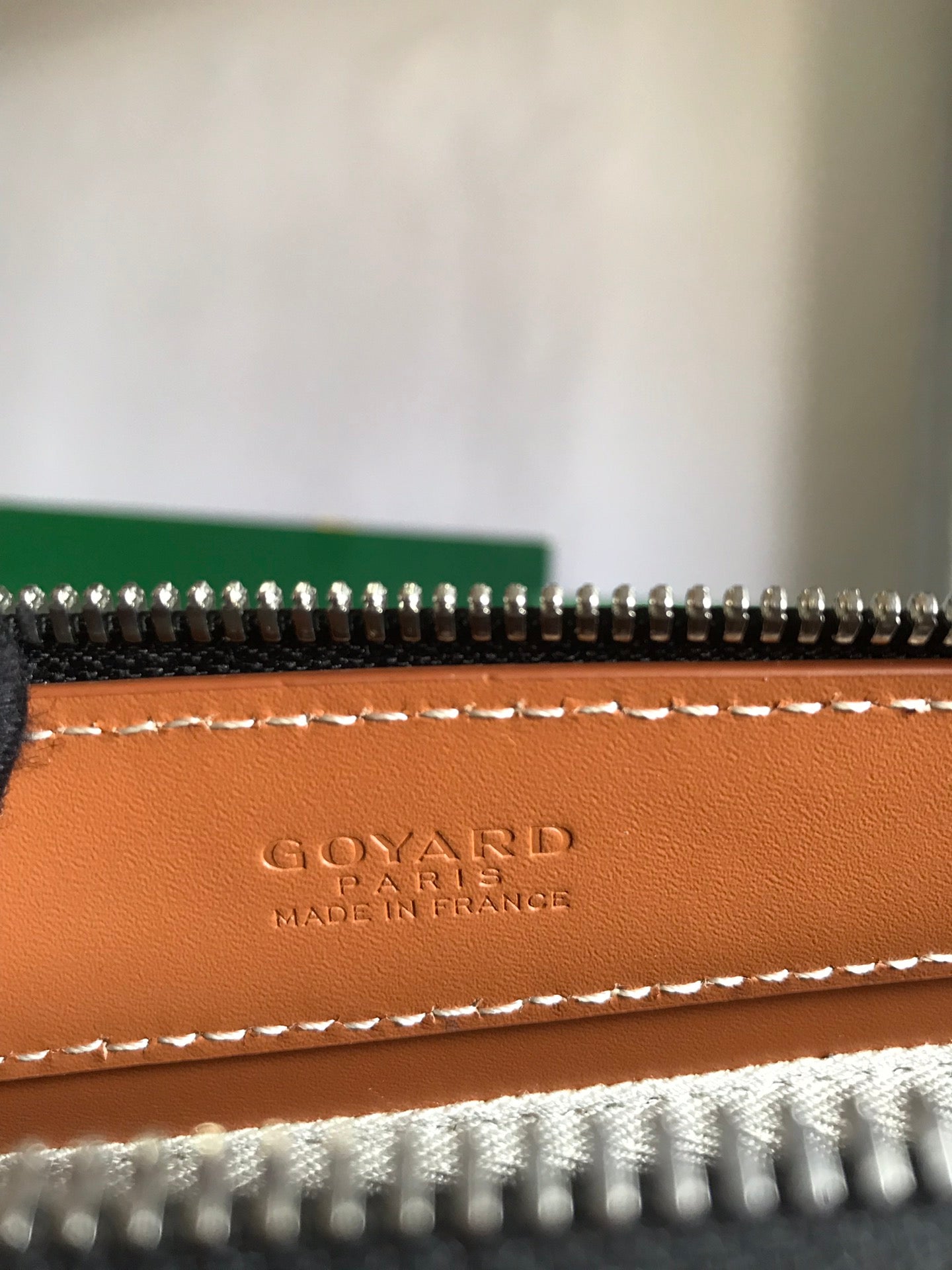 Goyard Okinawa PM Bag 35.5cm Black Tan Canvas&Calfskin