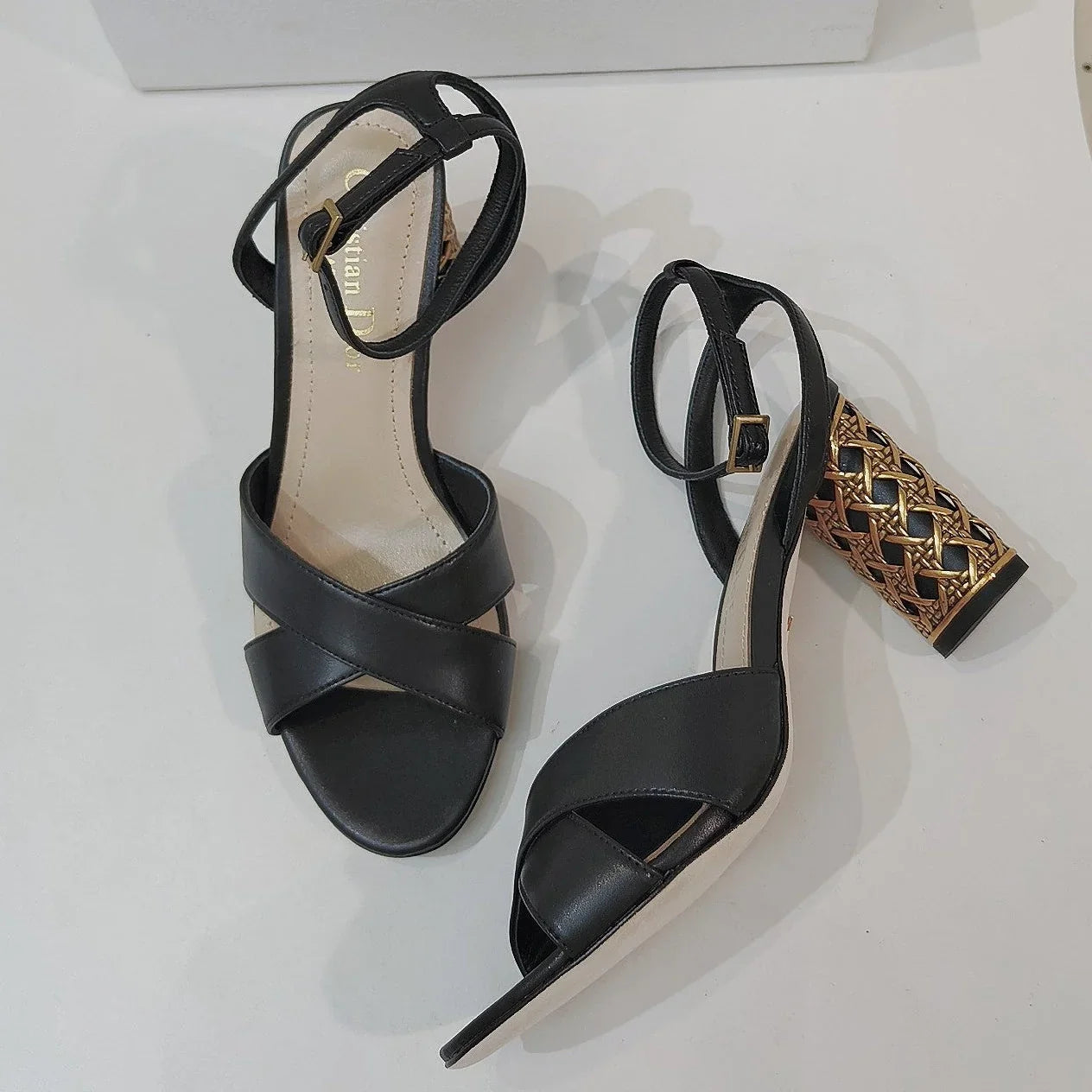 Dior 2026 Granville Heeled Sandal Lambskin 927498