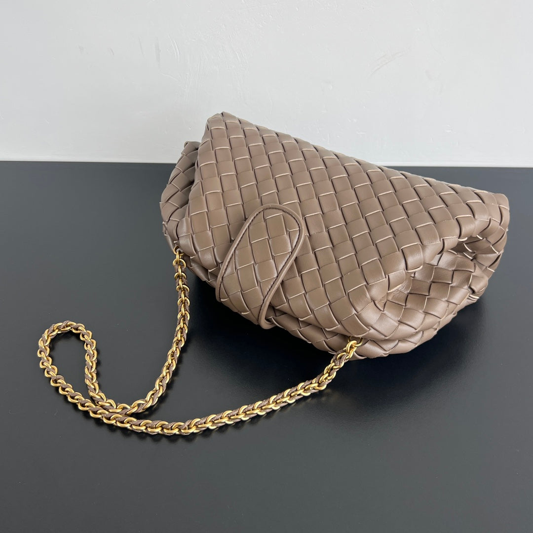 BV Lauren 1980 31.5cm Dark Beige Lambskin