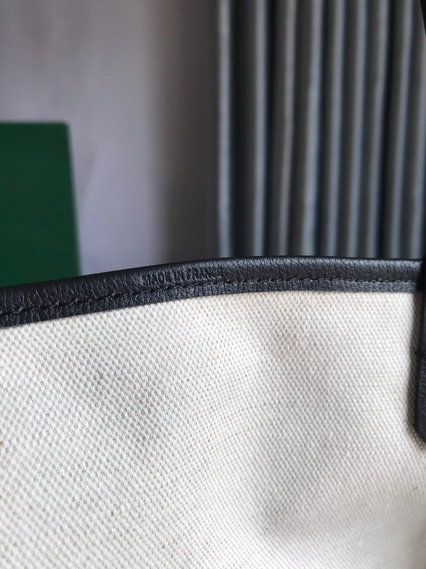 Goyard Hulot Saint Louis PM Bag 34cm Black Canvas & Calfskin