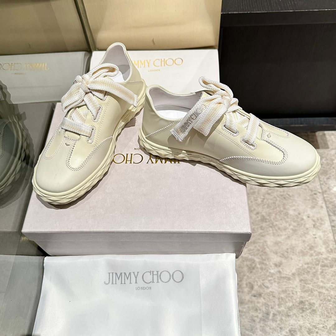 Jimmy Diamond Light Flex Sneaker Yellow Butter Leather 271195