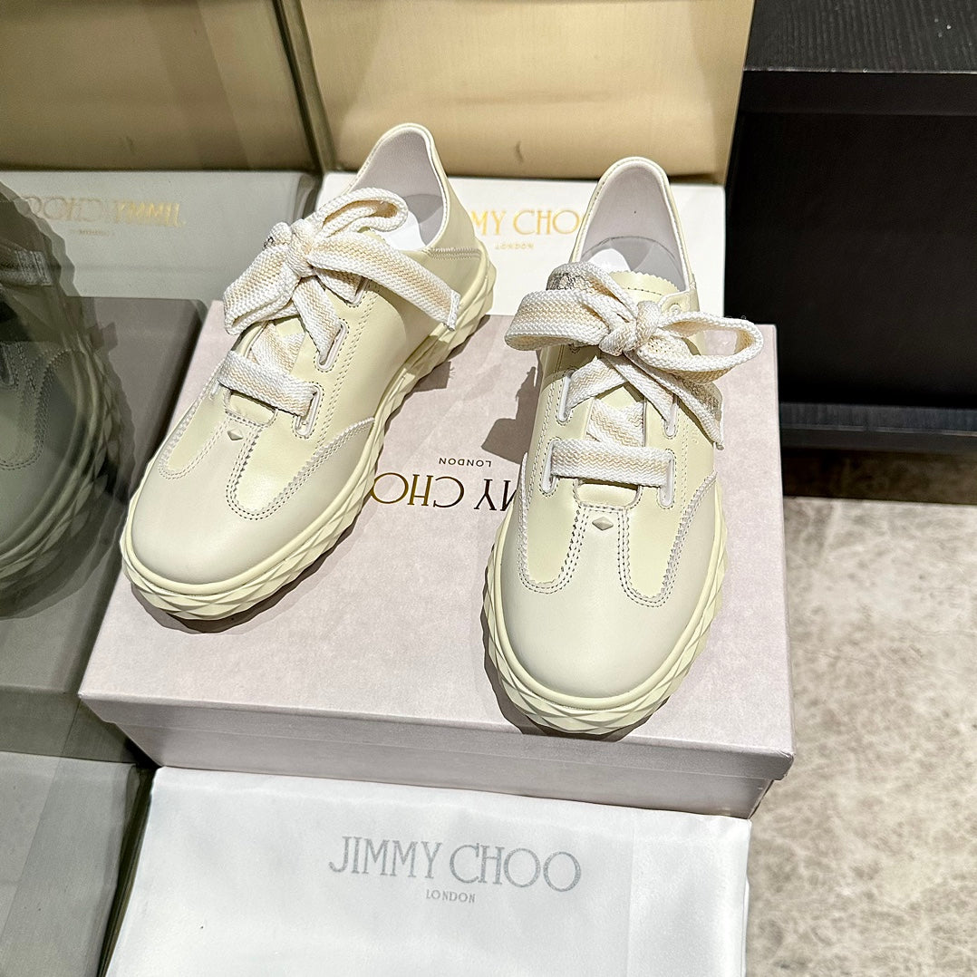 Jimmy Diamond Light Flex Sneaker Yellow Butter Leather 271195