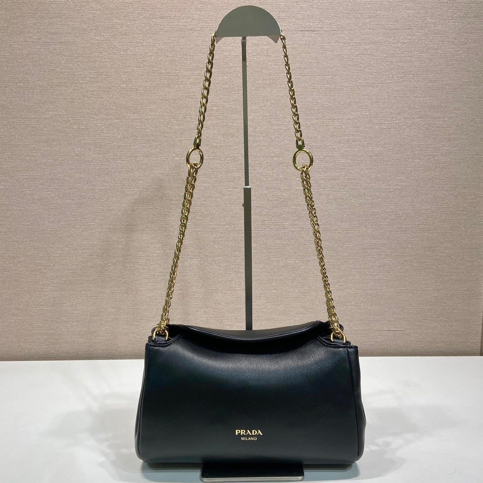 PRA Tumulte bag 24 black leather 280838