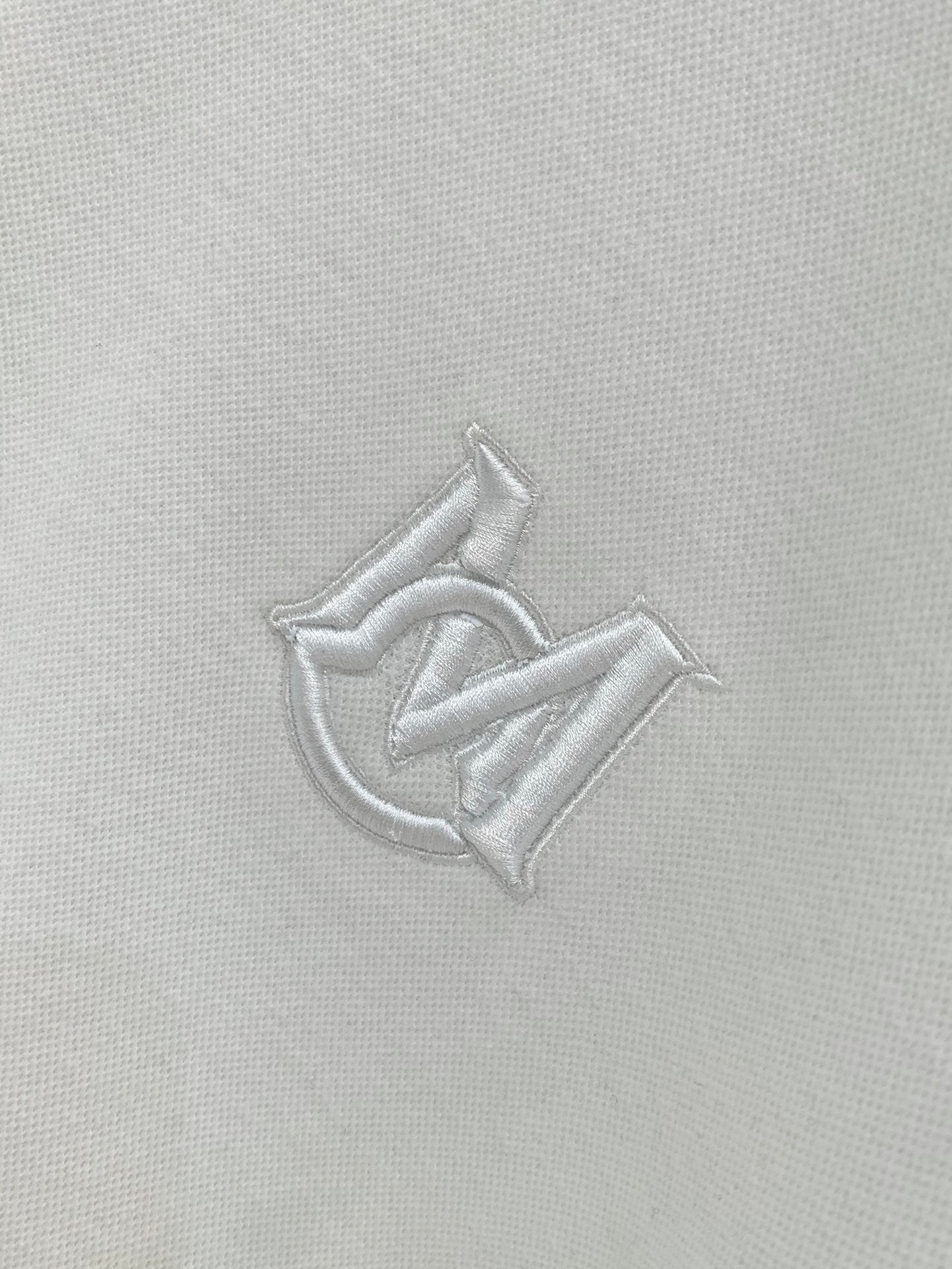 MC 2025 Long-sleeved T-shirt White Cotton