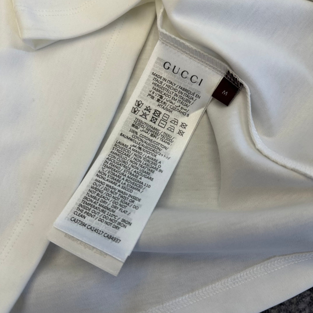 GG Short-Sleeve T-Shirt Print Cotton 350848