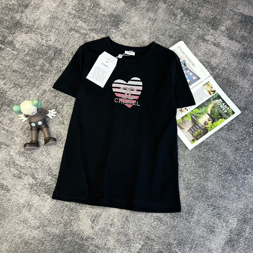 CC SS26 Heart Logo T-shirt Cotton 350629