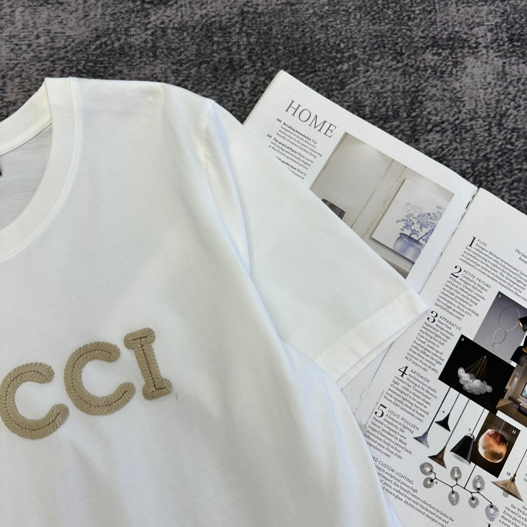 GG SS26 Short-Sleeve T-Shirt Logo Cotton 350700