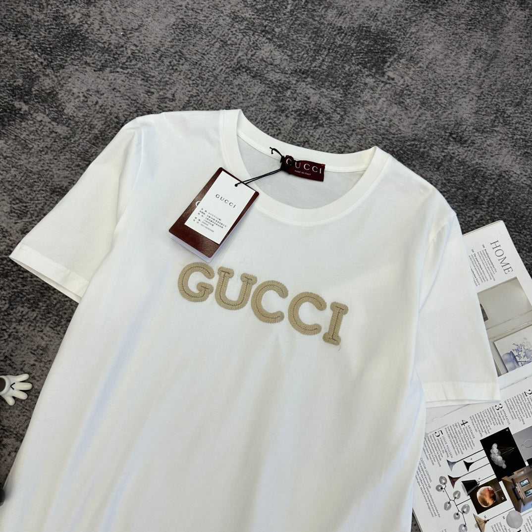 GG SS26 Short-Sleeve T-Shirt Logo Cotton 350700