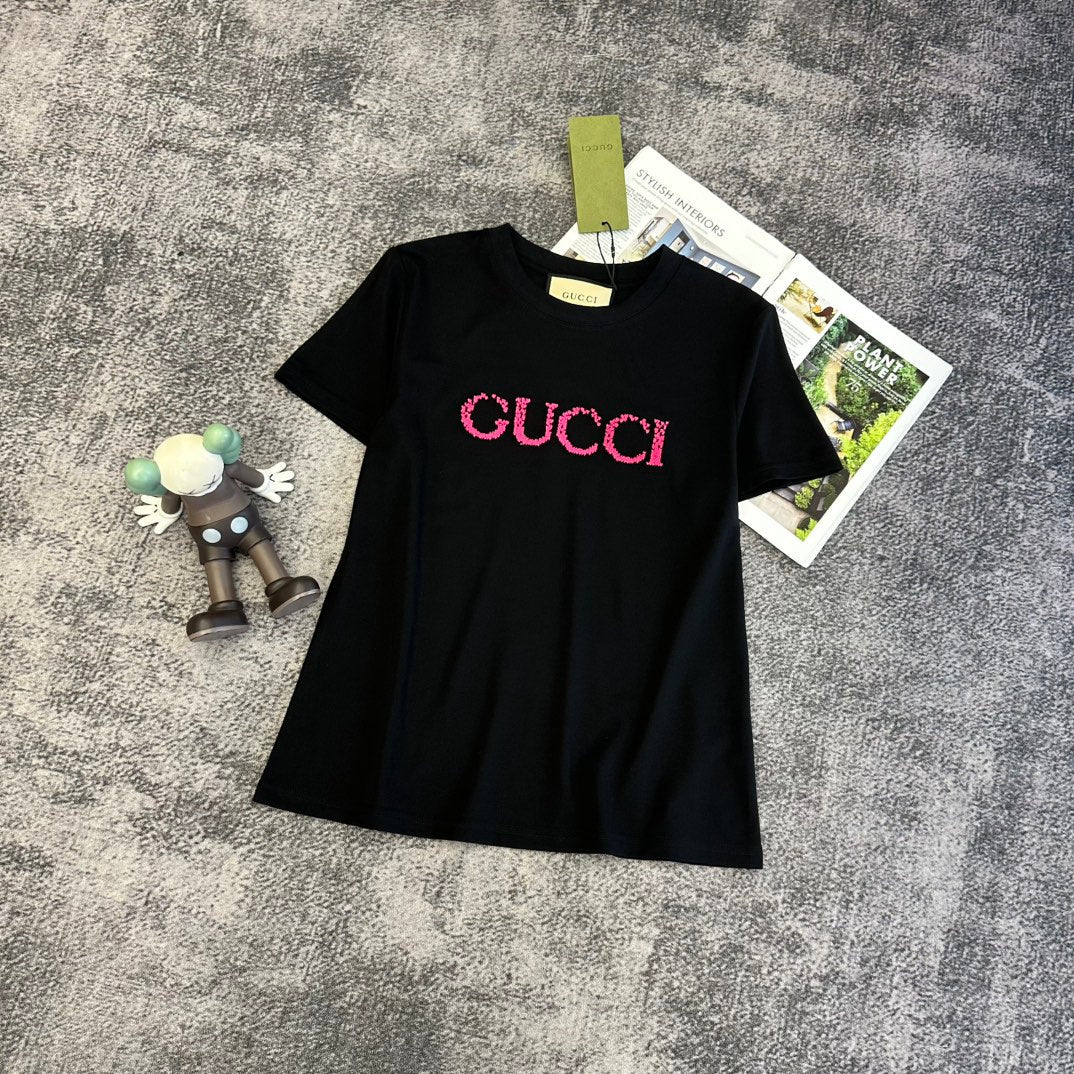 GG SS26 Short-Sleeve T-Shirt Logo Cotton 350664