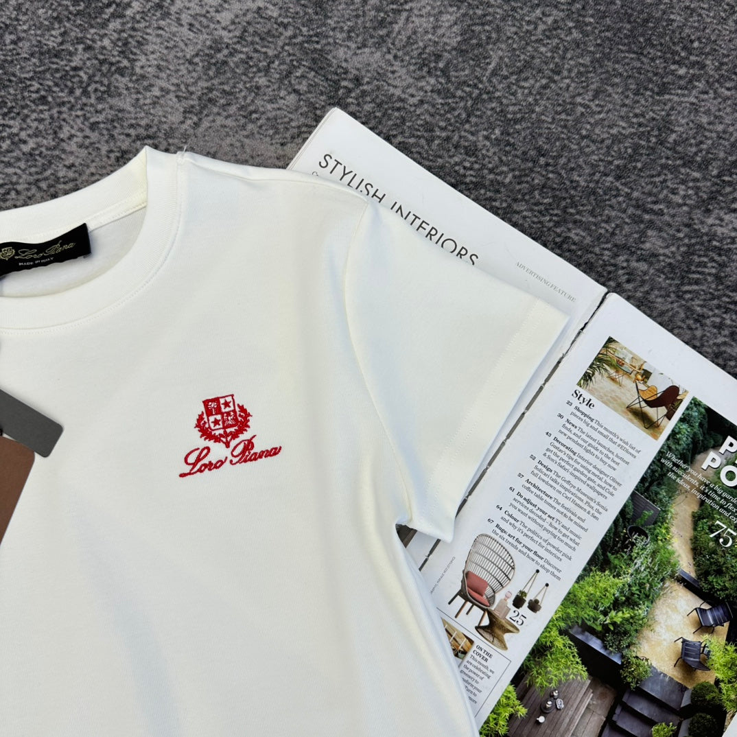 LP 2026 Logo Embroidered T-shirt Cotton 350581