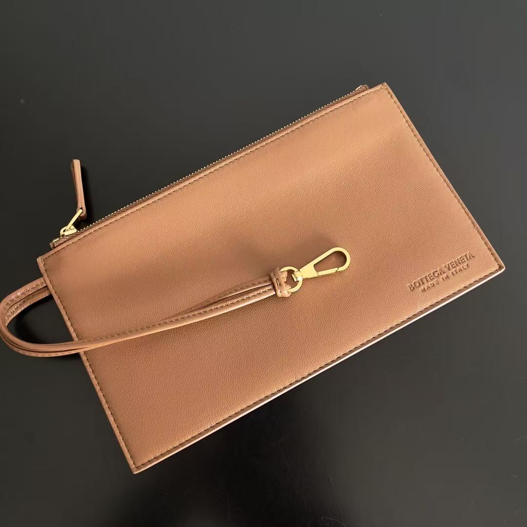BV 2026 Cabat Tote Bag 51cm Caramel Intreccio Leather