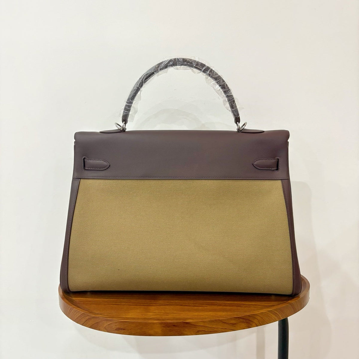 High-end Hermes 2026 Kelly Bag 40cm Swift Leather/Canvas