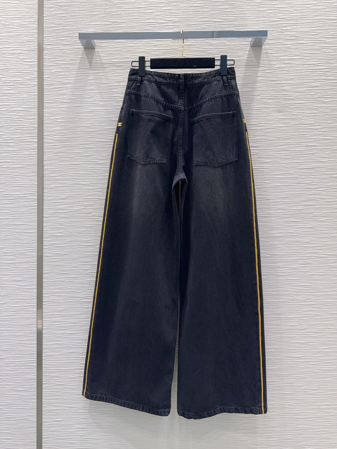 CC 26S Wide-Leg Denim Jeans Cotton 436534