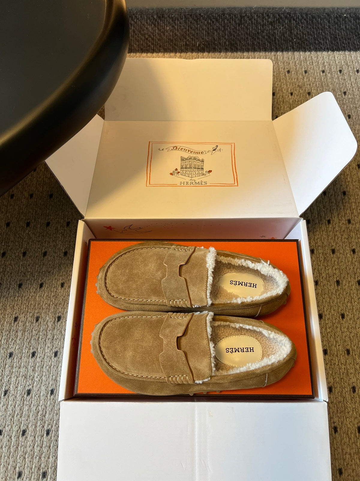 HM 26S Destin Loafers Light Brown Suede