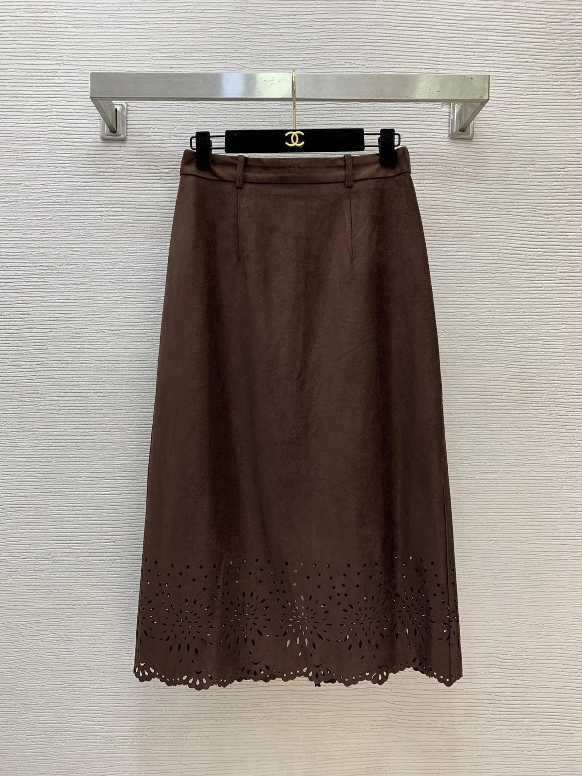 Loro Piana 26S Long-Sleeve Shirt & Midi Skirt Set 880
