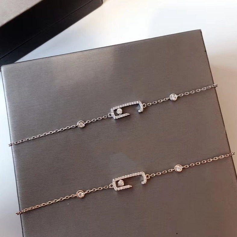 Messika Move Uno Open Diamond Bracelet