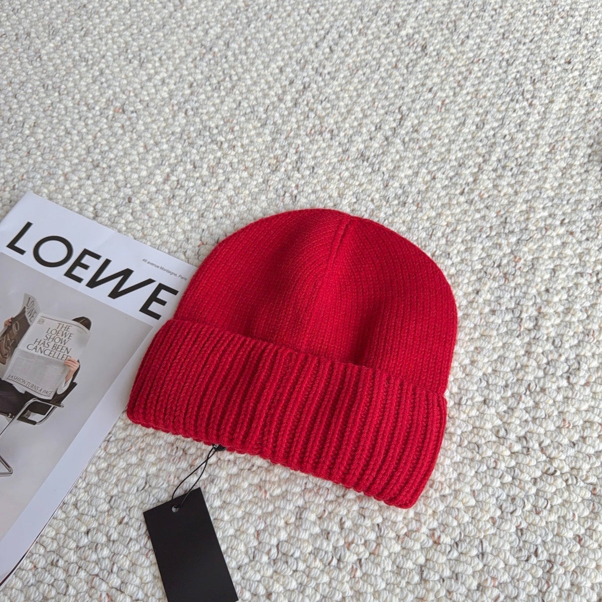 Chanel Beanie Wool 477885