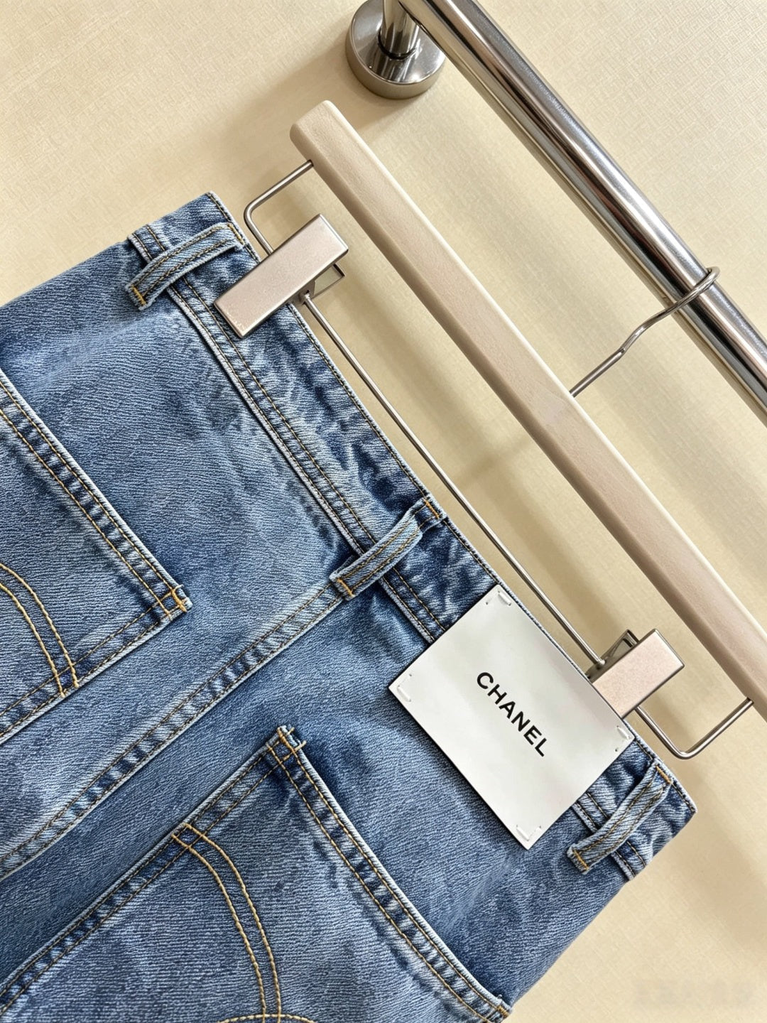 Chanel 26S Wide-Leg Jeans 1542