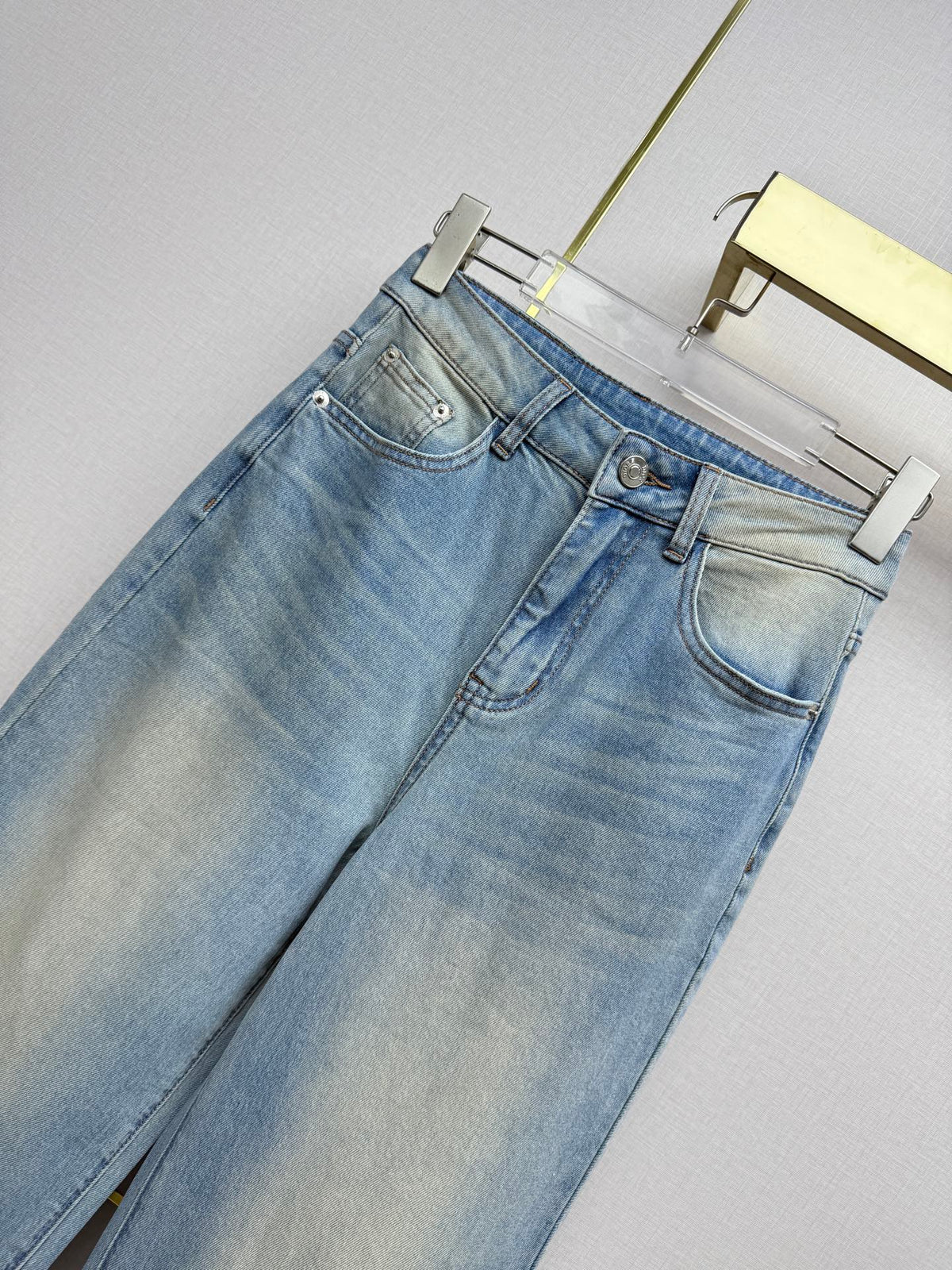Dior 2026 Straight Leg Jean Blue Cotton 396793