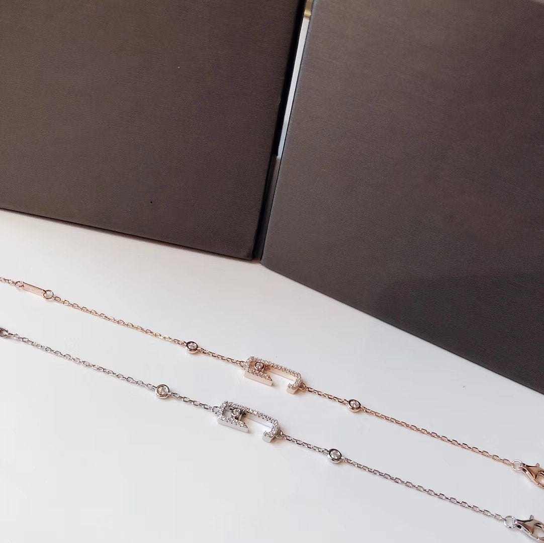Messika Move Uno Open Diamond Bracelet