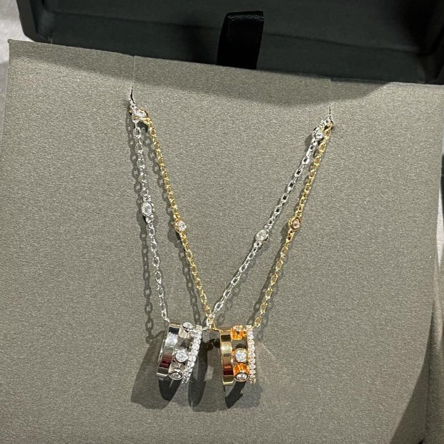 Messika Chain Move Romane Pendant Necklace