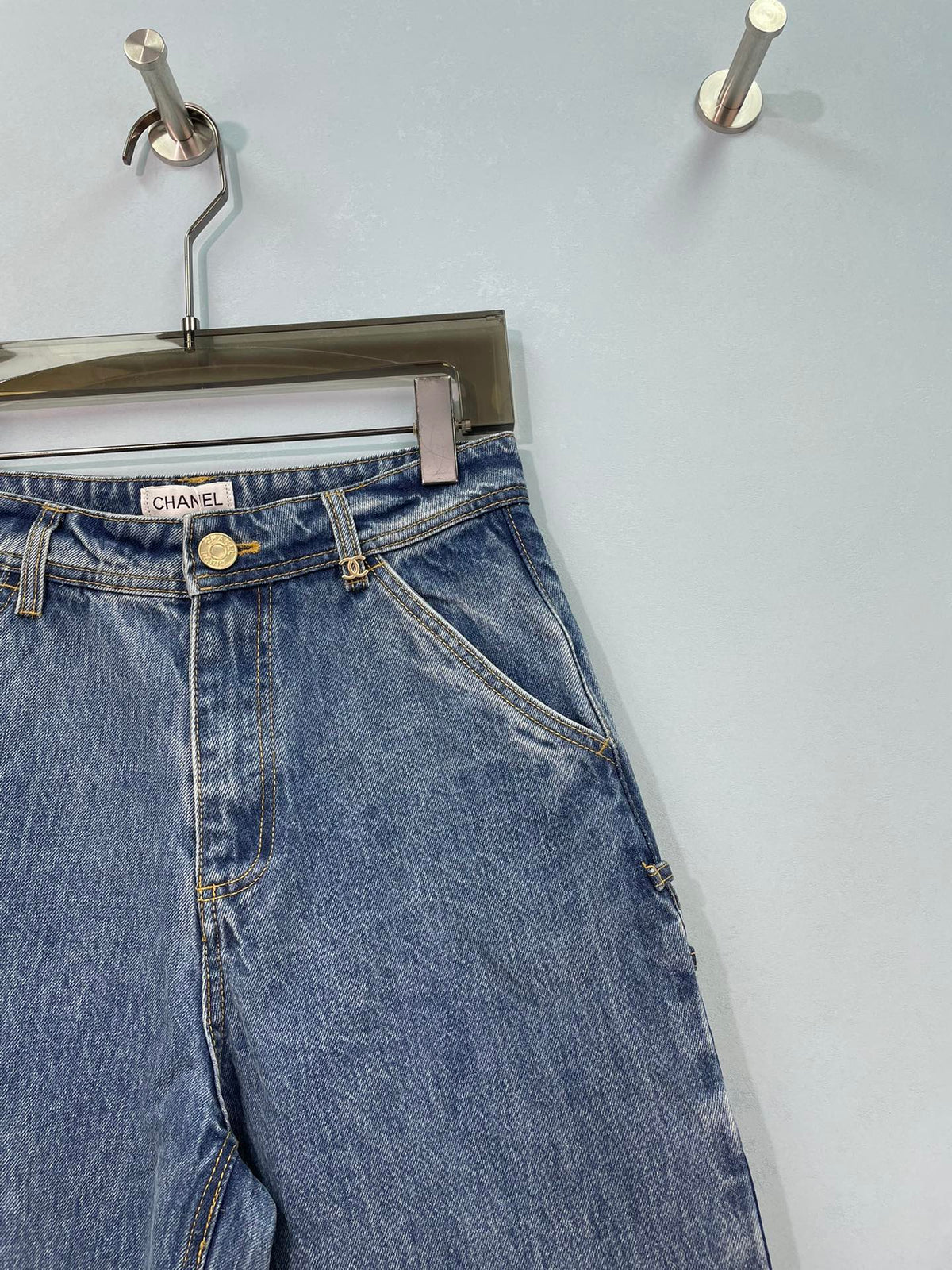 Chanel 26S Wide-Leg Jeans 1536