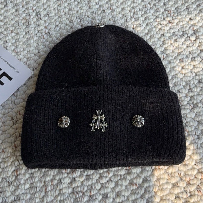 Chrome Hearts Wool Beanie Hat 513188