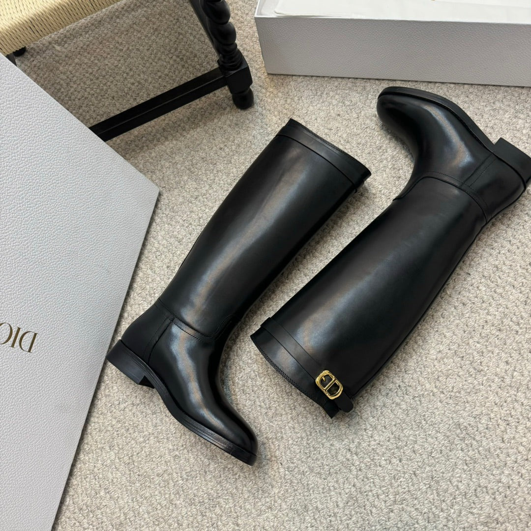 Dior 2026 Empreinte Boots Black Calfskin 130400