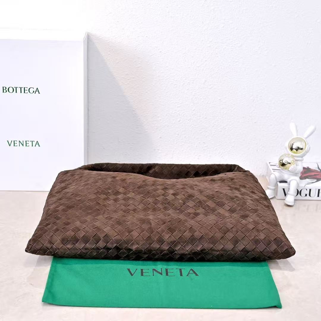 Bottega Veneta 2026 Knot Clutch 20cm Black Lambskin
