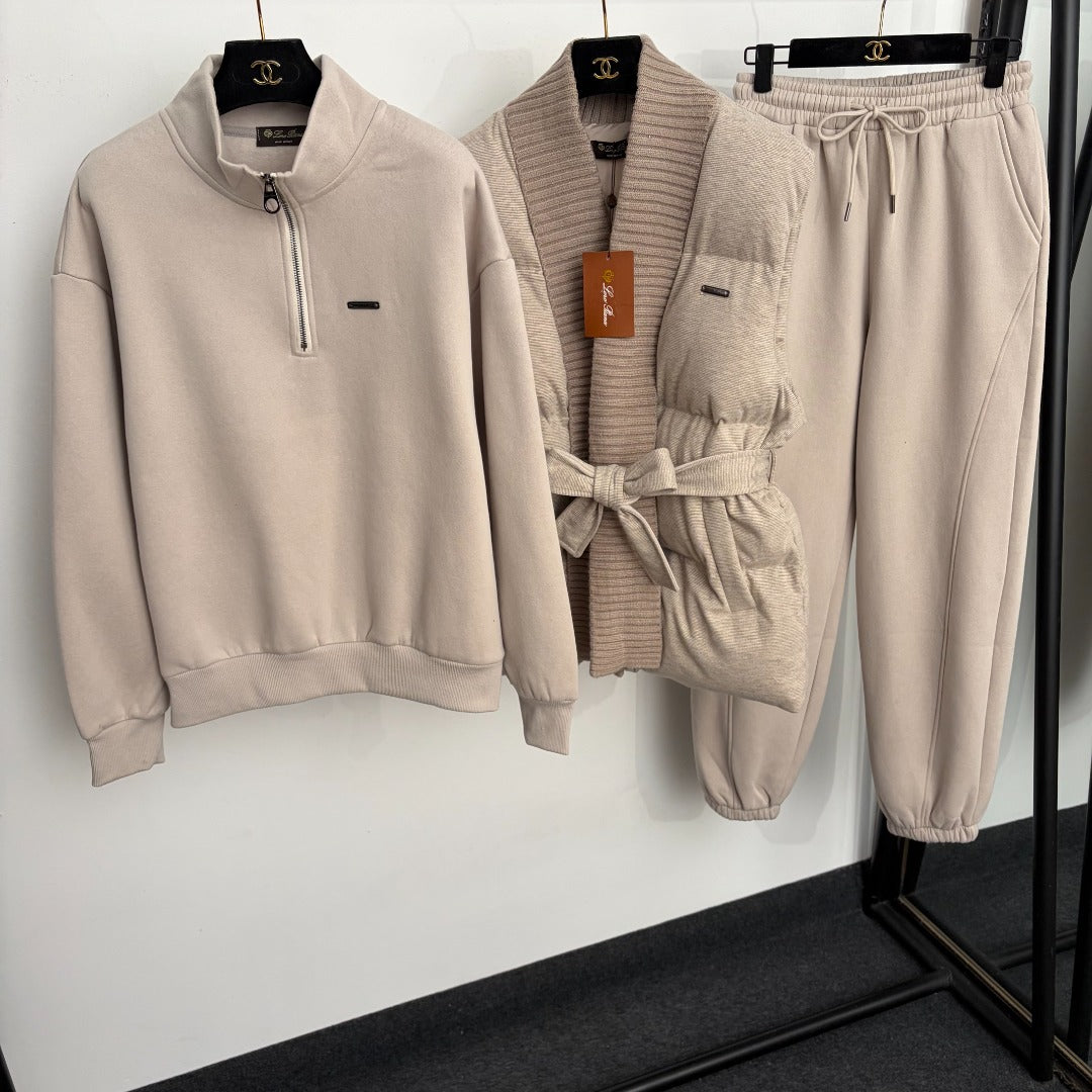 LP 26s Three-piece Belted Vest Tracksuit 984