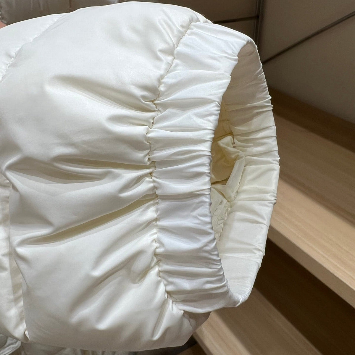 Moncler 2026 Genet Long Down White Jacket